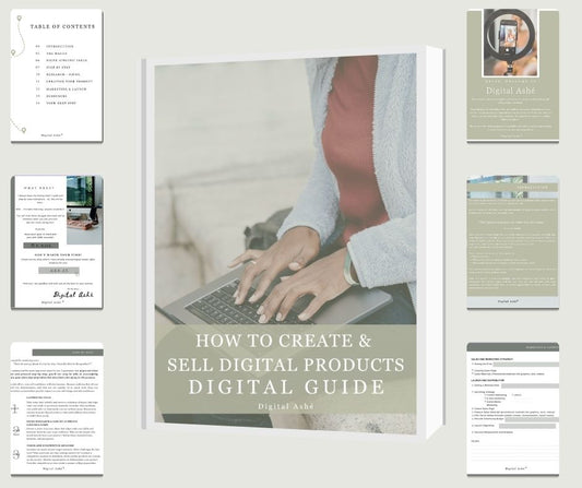 How To Create & Sell Digital Products with MRR eBook