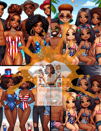 4th of July Images and AI Prompts - 37 images and 10 prompts!