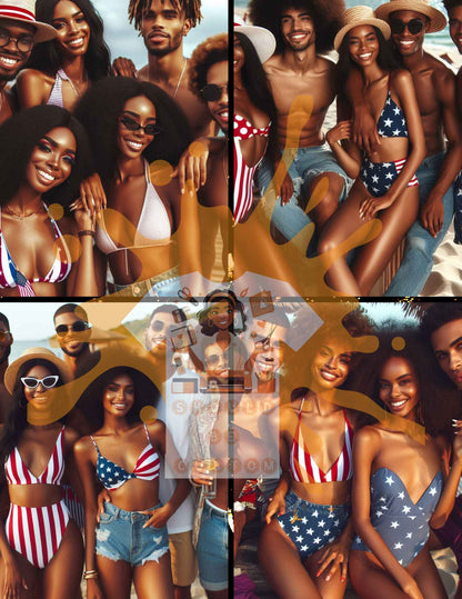 4th of July Images and AI Prompts - 37 images and 10 prompts!